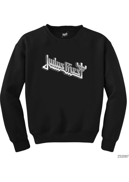 Judas Priest Steel Siyah Sweatshirt