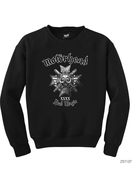 Motörhead Bad Magic Siyah Sweatshirt