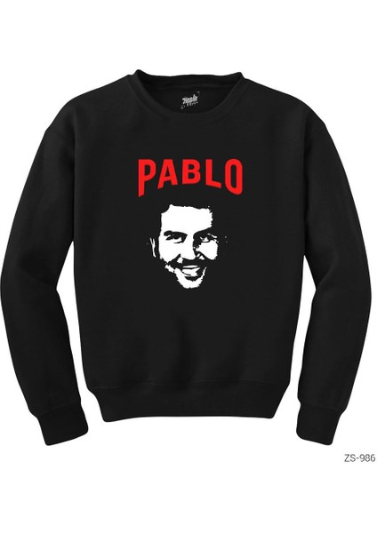 Pablo Siyah Sweatshirt