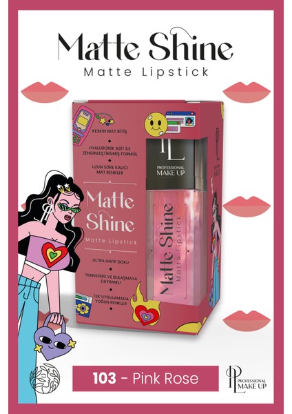 Matte Shine Lipstick
