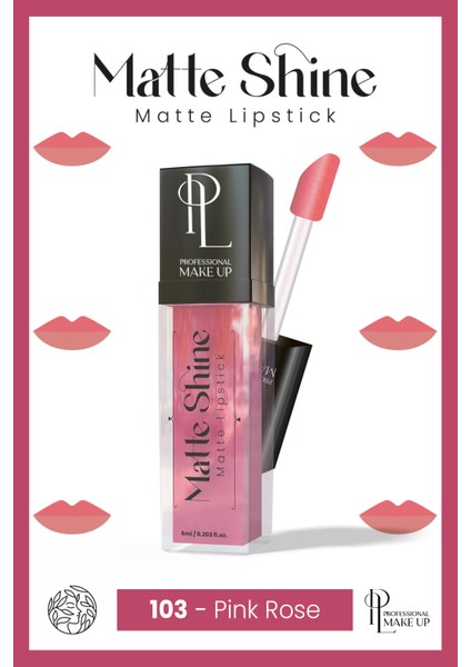 Matte Shine Lipstick modelleri