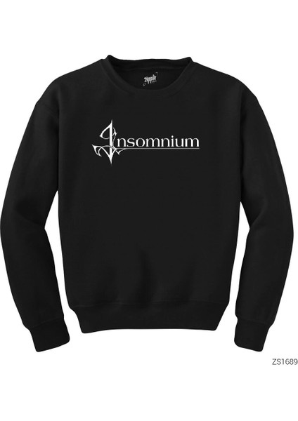 Insomnium Logo Siyah Sweatshirt