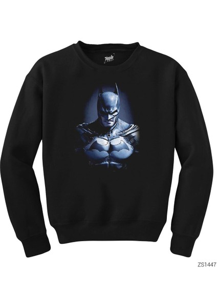 Batman Dark Knight Siyah Sweatshirt