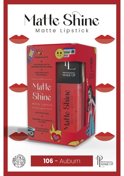 Matte Shine Lipstick