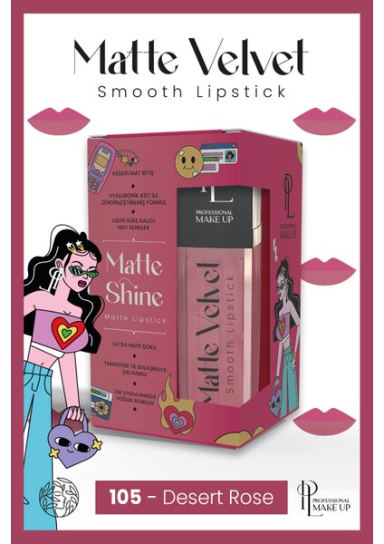 Matte Shine Lipstick