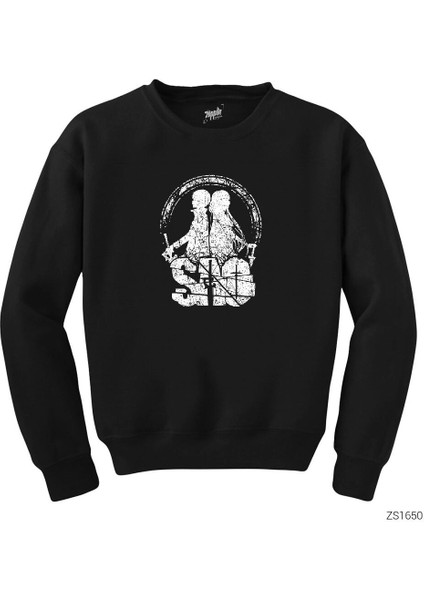 Sword Art Online Classic Siyah Sweatshirt