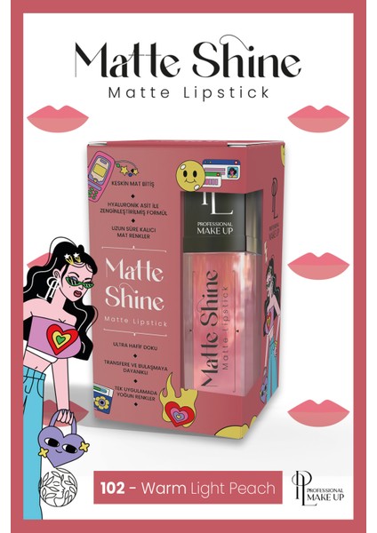 Matte Shine Lipstick