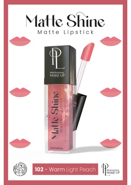 Matte Shine Lipstick modelleri