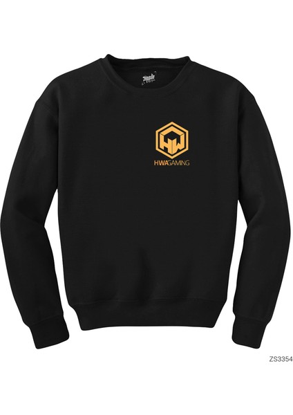 Hwa Gaming Siyah Sweatshirt