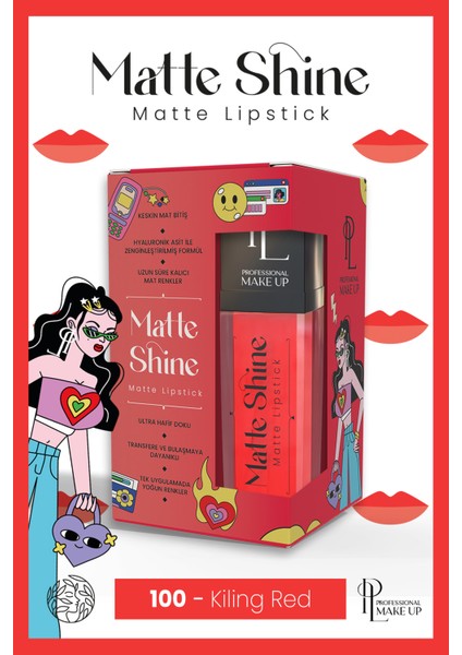 Matte Shine Lipstick