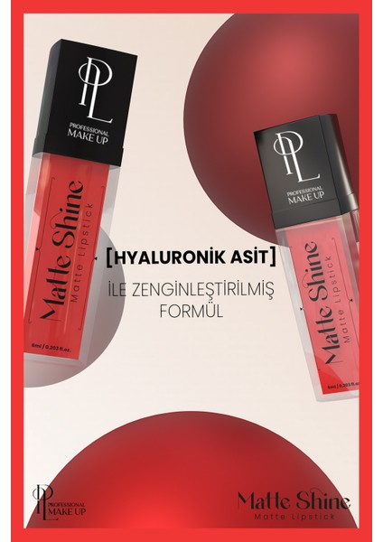 Matte Shine Lipstick modelleri