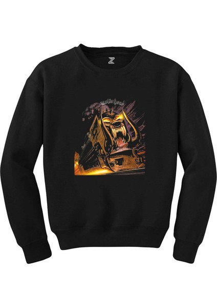 Motörhead Orgasmatron Siyah Sweatshirt