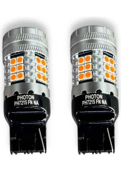 Photon Fanlı LED T20 Turuncu 7215 Fn Na