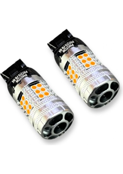 Photon Fanlı LED T20 Turuncu 7215 Fn Na
