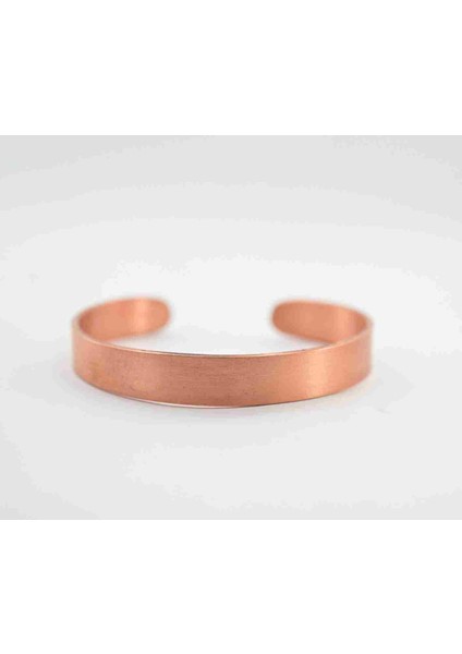 Ince Naif Otantik Model Saf Bakır Bileklik Arkası Açık Bileğe Uyumlu fırsatları