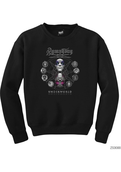 Symphony x Underworld Siyah Sweatshirt