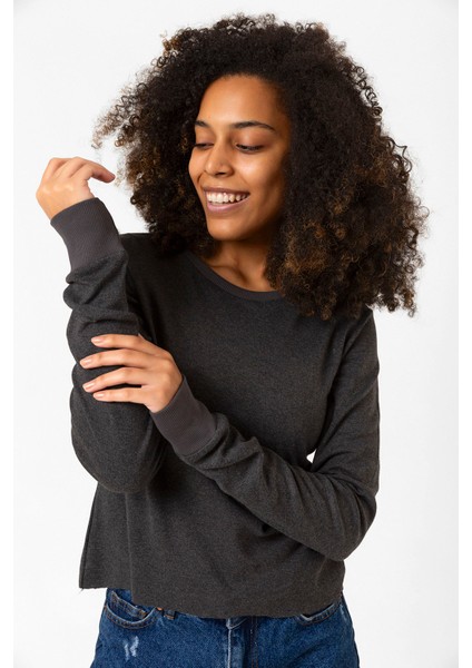 Oh Fudge Christmas Füme Ekstra Uzunkol Sweatshirt indirimleri