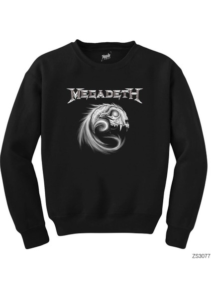 Megadeth Youthanasia Siyah Sweatshirt