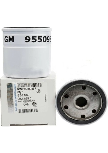 Chevrolet Rezzo 1.6 Yağ Filtresi Orjinal Gm