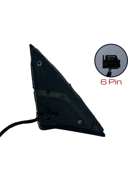 Dış Dikiz Aynası Skoda Superb 2008-2015 Elektrikli, Isıtmalı, Sinyalli, Manuel Katlanır, Astarlı Kapak, 6 Pin indirimleri