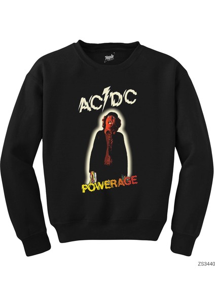 Ac Dc Powerage Siyah Sweatshirt