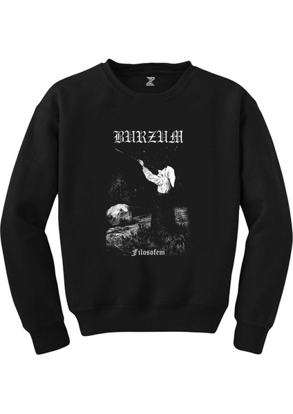 Burzum Filosofem Siyah Sweatshirt