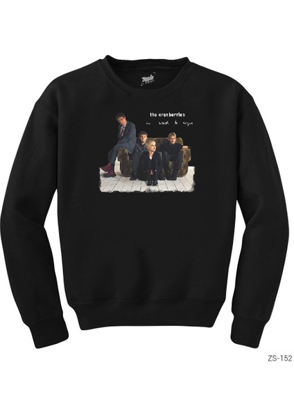 The Cranberries Group Siyah Sweatshirt