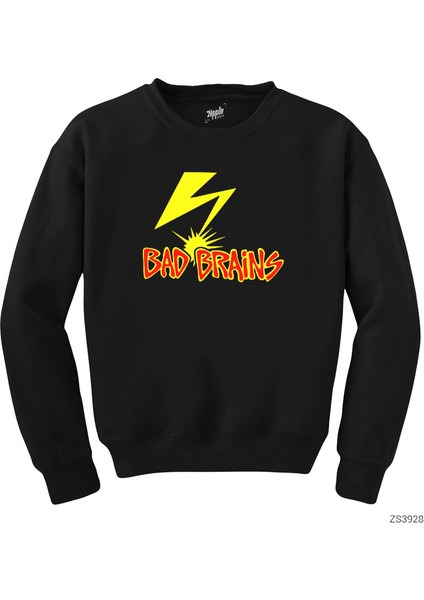 Bad Brains Lighting Siyah Sweatshirt