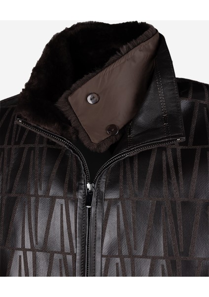 Erkek Deri & Tekstil Deri Mont 571 Smr 770 Erk Dr Mont SK24/25 Kahve Kase