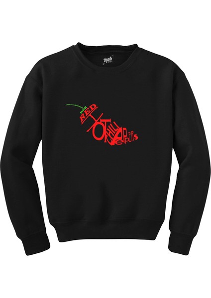 Red Hot Chili Peppers Siyah Sweatshirt