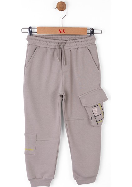 67506 Erkek Çocuk Gri Outsıde Pantolon modelleri