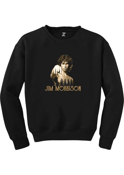 The Doors Jim Morrison Siyah Sweatshirt