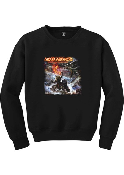 Amon Amarth Twilight Of The Thunder God Siyah Sweatshirt