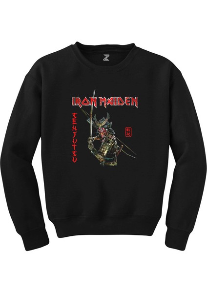 Iron Maiden Senjutsu Siyah Sweatshirt