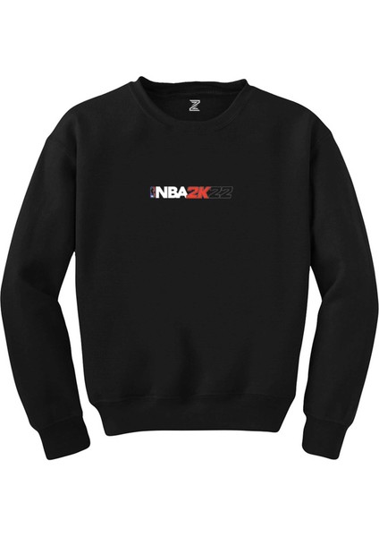 Nba 2K22 Siyah Sweatshirt