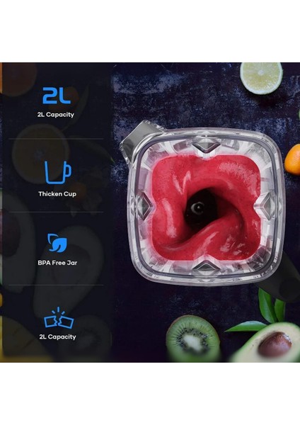 Home Pro Blender 1600W 2l Gri fırsatları