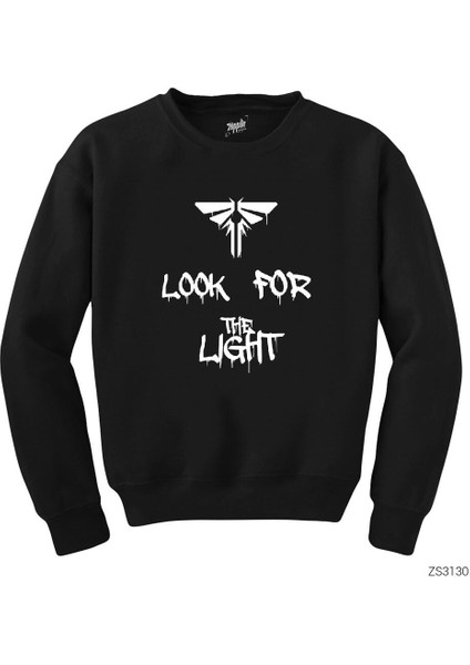 The Last Of Us Look For The Light Siyah Sweatshirt