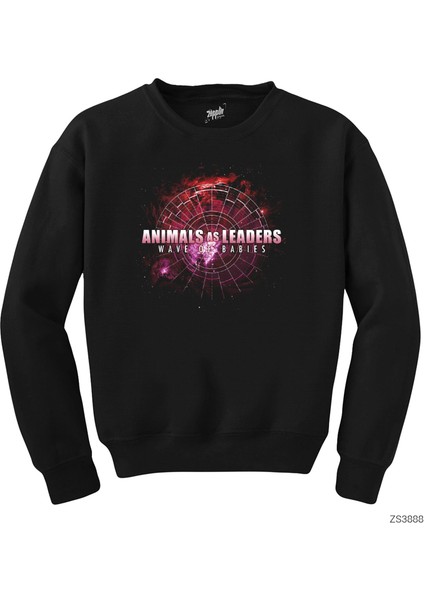 Animal As Leaders Wave Of Babies Siyah Sweatshirt