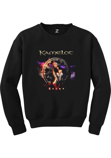 Kamelot Karma Siyah Sweatshirt