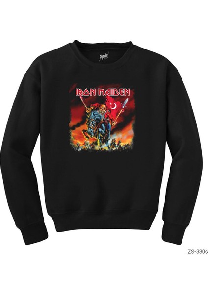 Iron Maiden Turk Siyah Sweatshirt