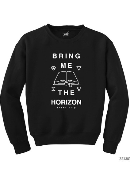 Bring Me The Horizon Steel City Siyah Sweatshirt