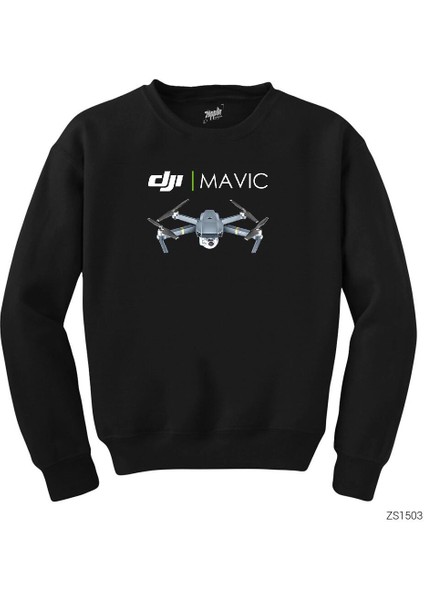 Djı Mavic Pro Siyah Sweatshirt
