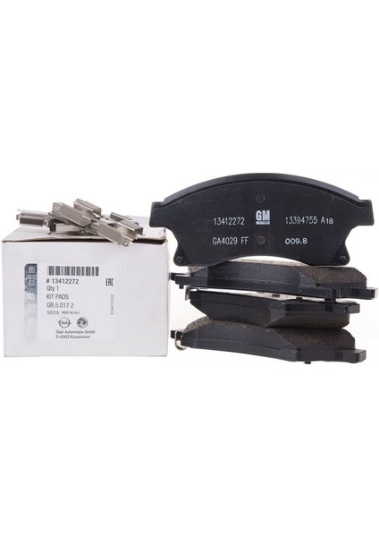 Chevrolet Yeni Aveo 1.3 Dizel Ön Fren Balatası Orjinal Gm