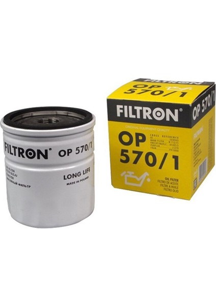 Chevrolet Lacetti 1.4 & 1.6 Yağ Filtresi Filtron