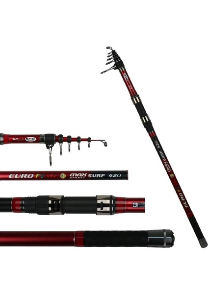 Eurofısh Max Surf 100-200 gr Surf Kamışı 420 cm