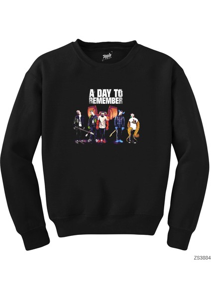 A Day Remember Group Siyah Sweatshirt