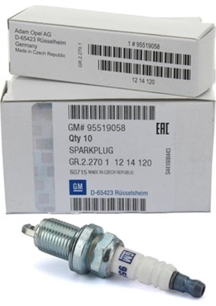 Chevrolet Lacetti 1.6 Buji Takımı Orijinal Gm