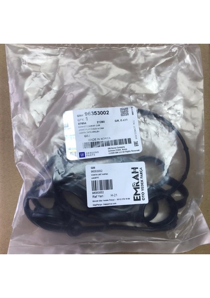 Chevrolet Lacetti 1.4 & 1.6 Üst Kapak Contası Orjinal Gm