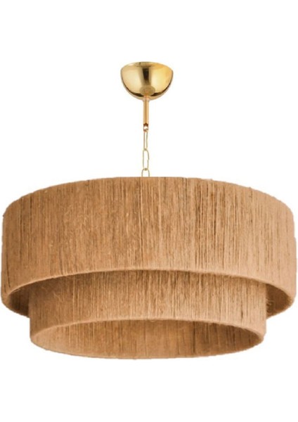 Ikizler Jüt Halat Avize Yatak Odası Salon Oturma Odası El Işi Avize