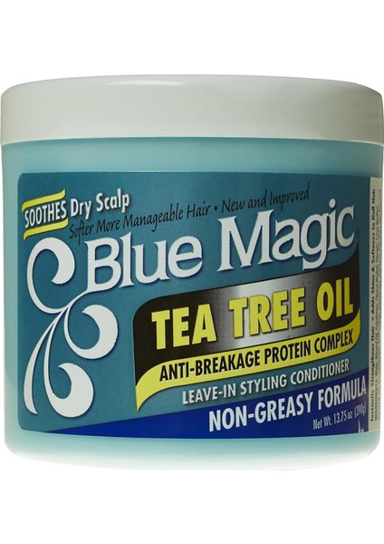 Tea Tree Oil Durulanmayan Şekillendirici Saç Kremi 390GR